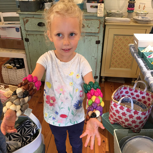 image - little-girl-wearing-tagua-bracelets at Carol Lee's Cottage