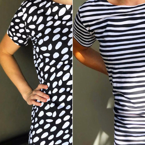 COTTON KNIT DRESS / TUNIC, Carol Lee's Cottage, Rockport MA
