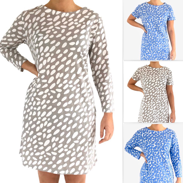 cotton knit dresses