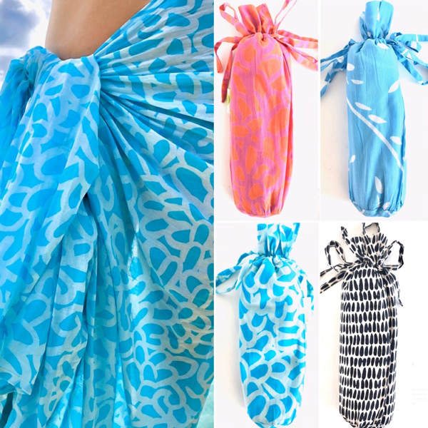 Designer cottom scarves, Carol Lee's Cottage, Rockport MA