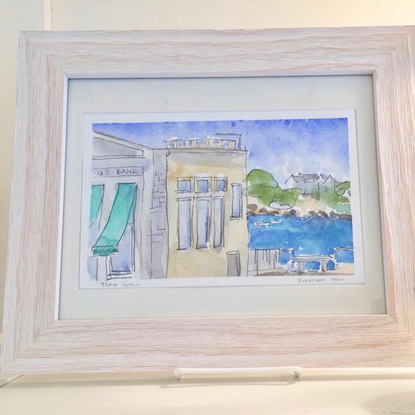 Nick Kitchener beach painting