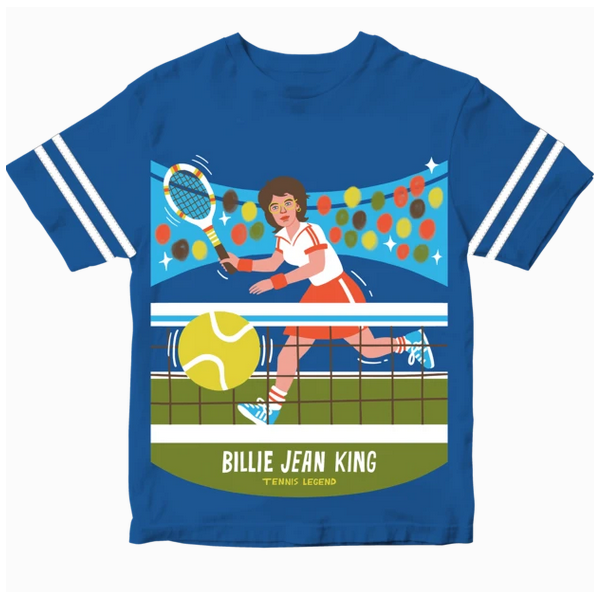 Billie Jean King. Tennis Legend.