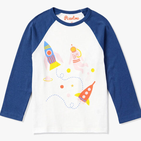 New long sleeve Tee for Fall. Space!