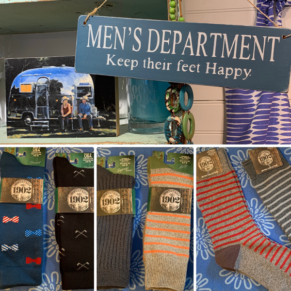 Socks. Men’s Department.