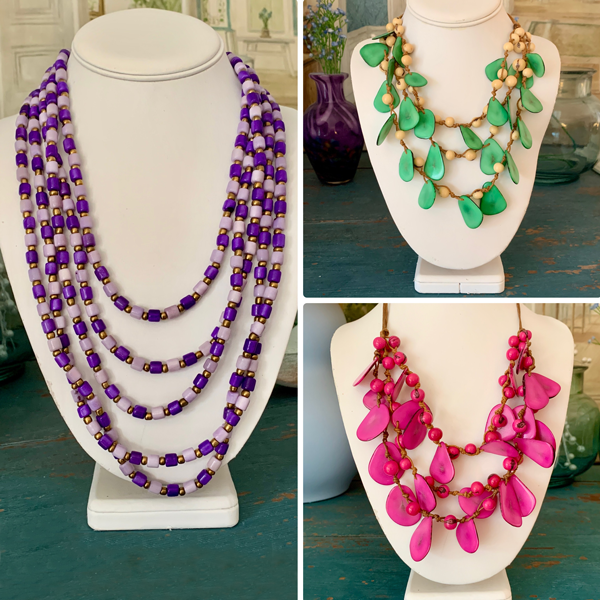 Tagua-necklaces