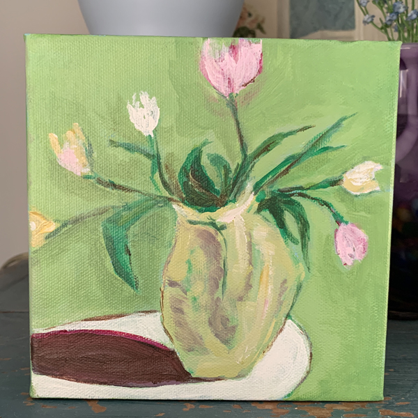 Tulips painting