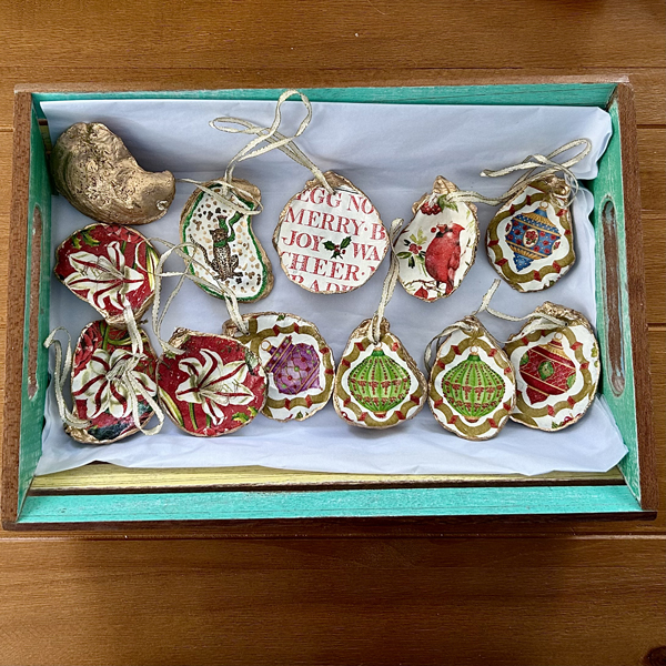 Oyster Shell Ornaments