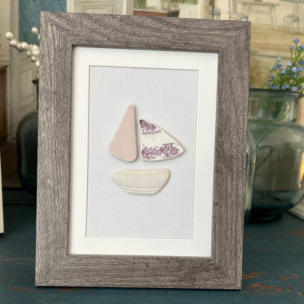 MissyLioz_1 Sail Boat, gray frame