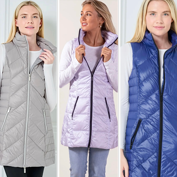 Long Vests. Best seller for 5 years!